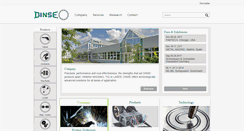 Desktop Screenshot of dinse-us.com
